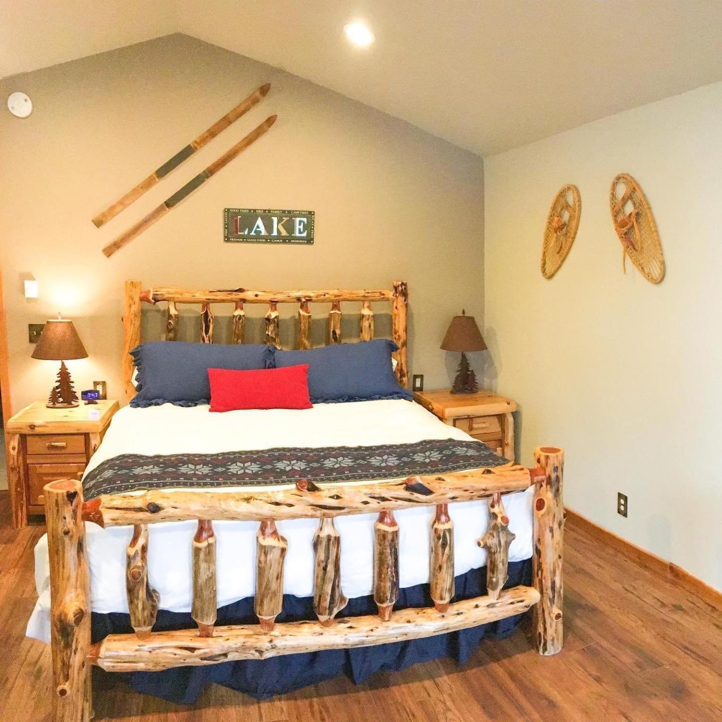 Summit Lake Lodge Bagian luar foto