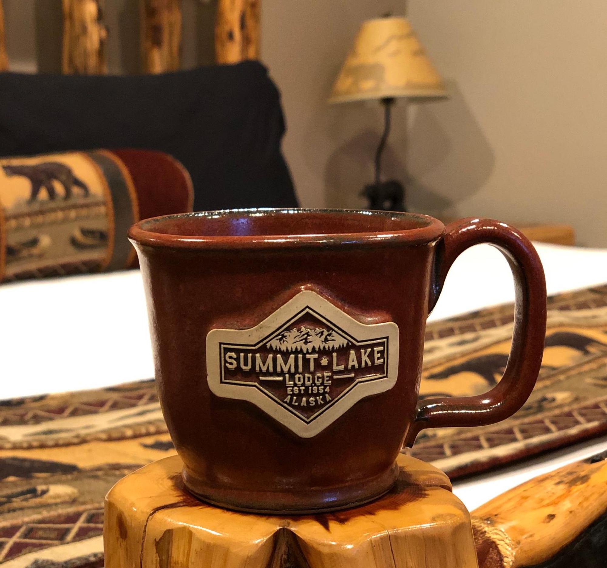 Summit Lake Lodge Bagian luar foto